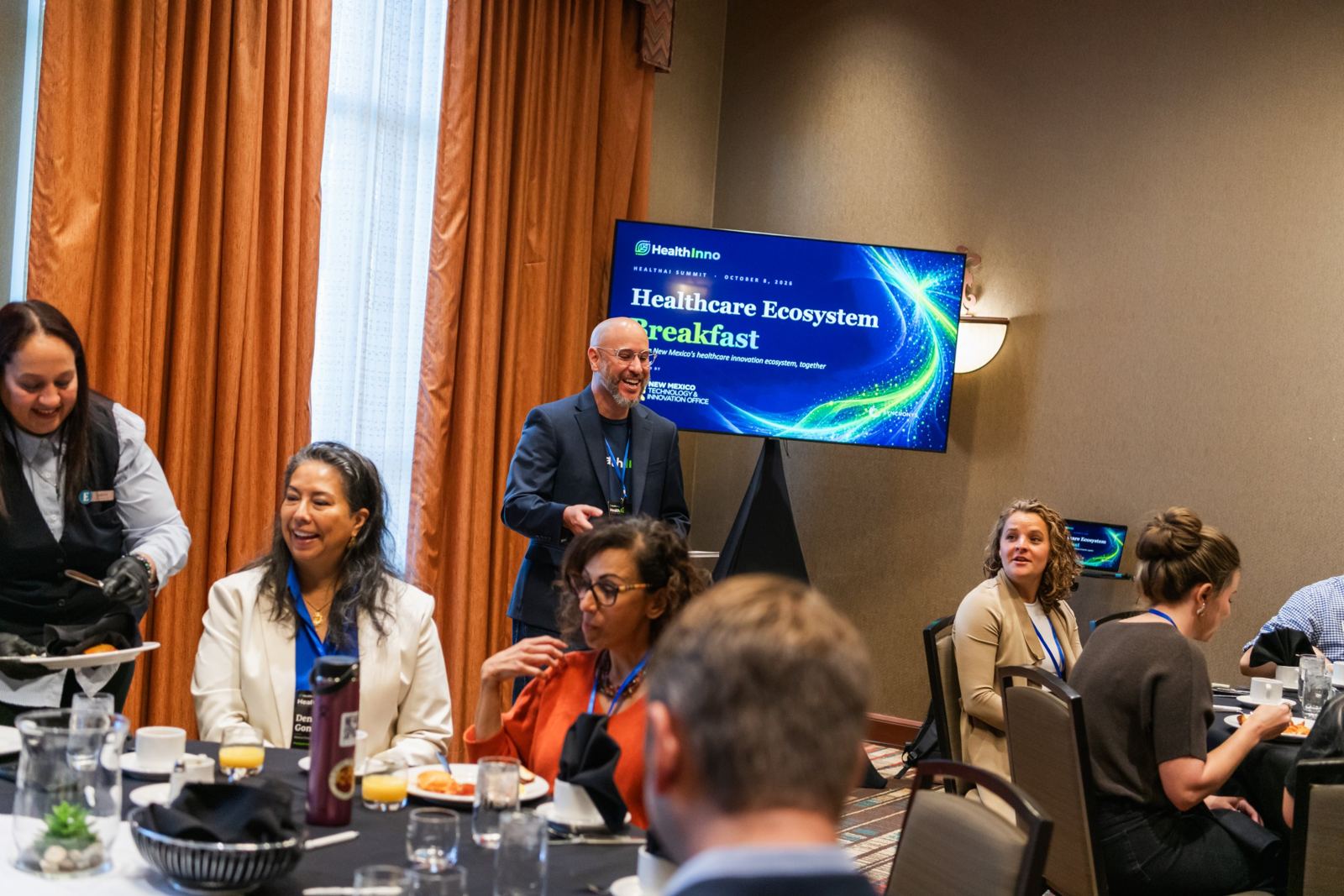 The Ecosystem Breakfast opening in the Agave Room