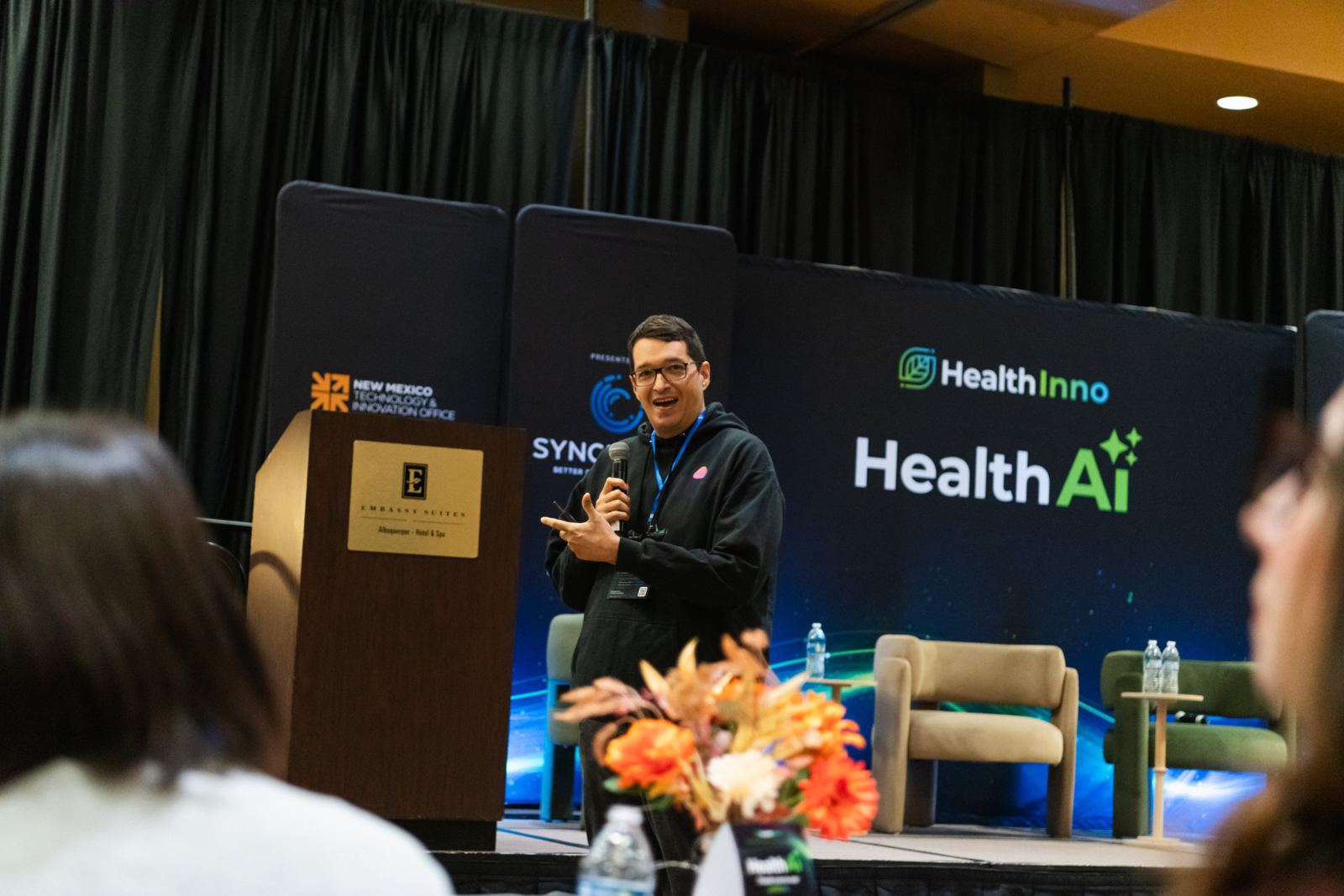Arun Verma, Triangle Health, presenting at HealthAI 2026