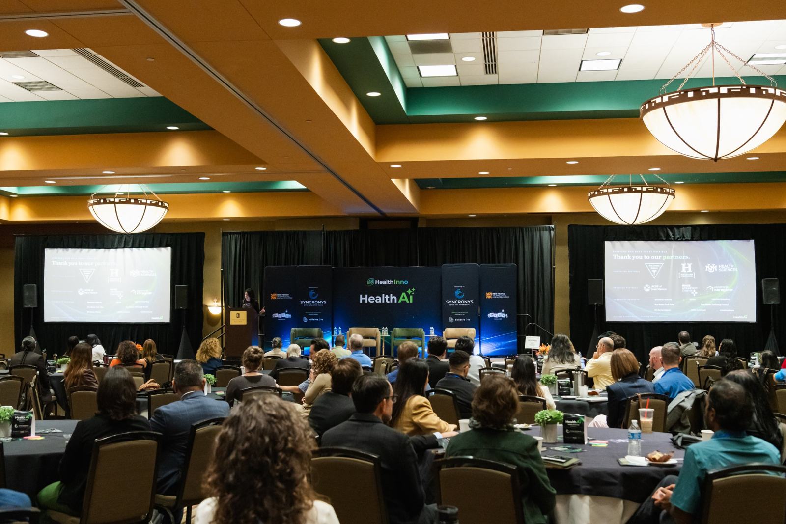 Thank you to our partners: the room at the close of the day